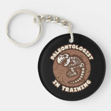 Paléontologue pour l'entraînement des fossiles de