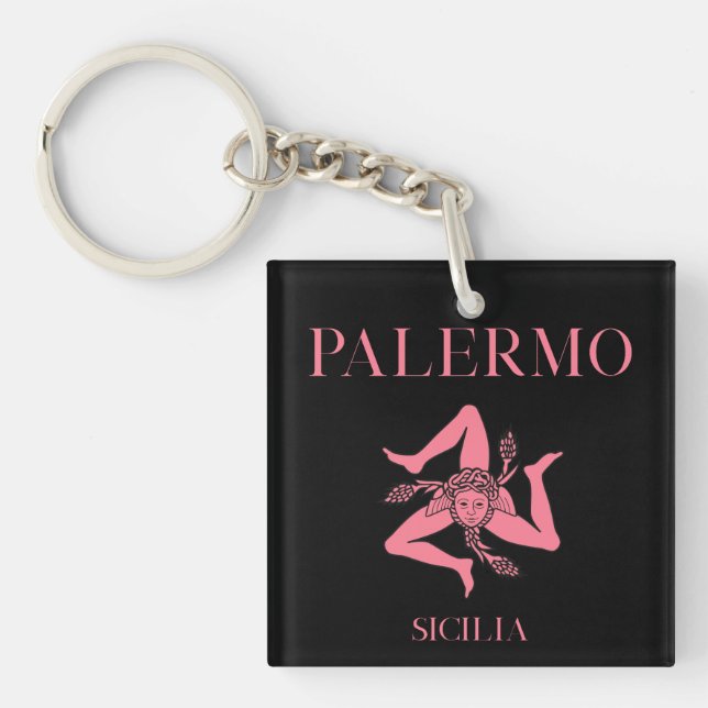 Porte-clefs Palermo Sicile (Devant)