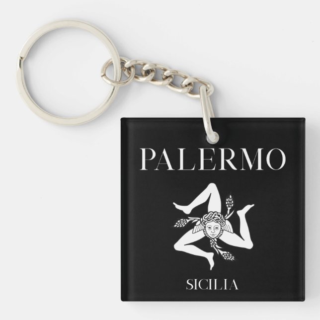 Porte-clefs Palermo Sicile (Devant)