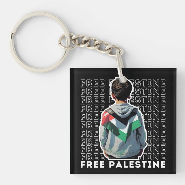 PORTE-CLEFS PALESTINE LIBRE (Devant)