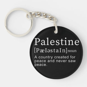 Porte-clefs Palestine Signification design Palestine Définitio