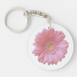 Porte-clefs Pâlissez - la marguerite rose de gerbera