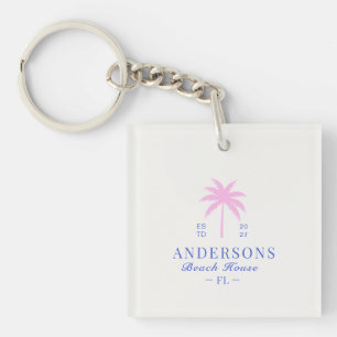 Porte-clefs Palm   Maison de plage   Social Club esthétique,