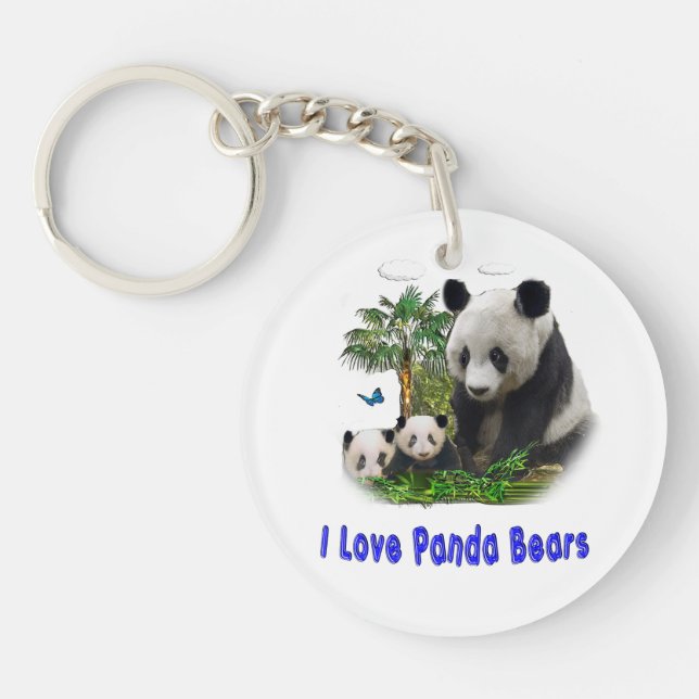 Porte-clefs Panda Bears (Devant)