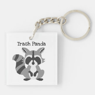 Porte-clefs Panda de déchets
