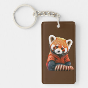 Porte-clefs Panda doux