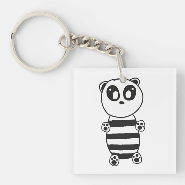 Porte-clefs Panda Kids (Devant)