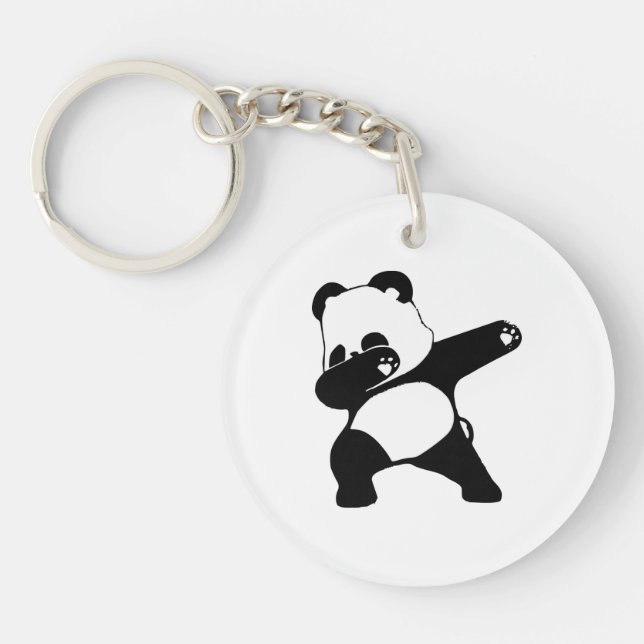 Porte-clefs Panda qui dab  (Devant)