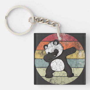 Porte-clefs Panda qui fait le dab, Panda drôle