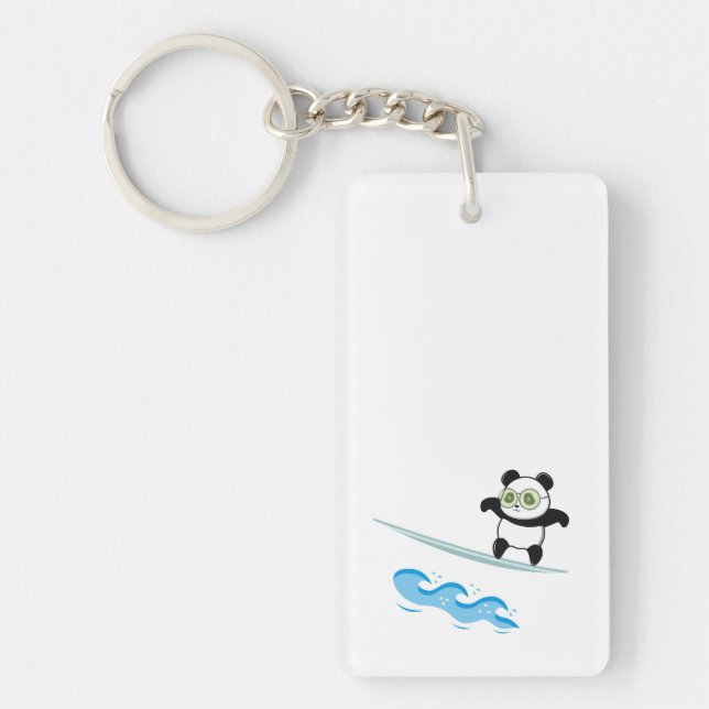 Porte-clefs Panda Surf (Devant)