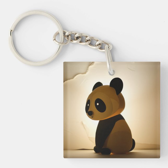 Porte-clefs Panda Triste (Devant)