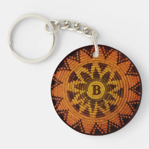 Porte-clefs Panier indien Havasupai avec (ou sans) monogramme