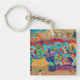 Porte-clefs Panneau Clé Ramrod sur un porte - clé