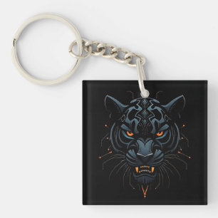 Porte-clefs Panthère noire