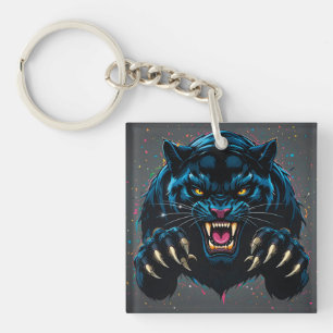 Porte-clefs Panthère noire