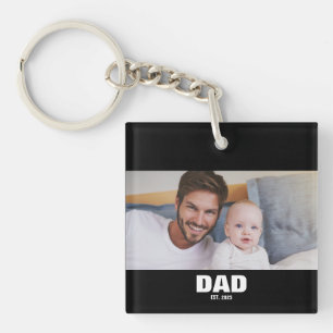 Porte-clefs Papa a établi une photo moderne