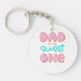 Porte-clefs Papa de Sweet One Premier Anniversaire Famille Ass