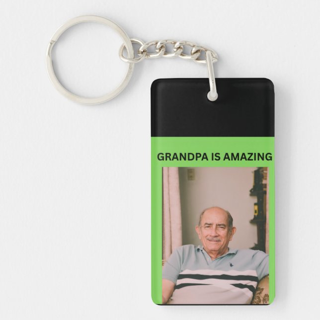 PORTE-CLEFS PAPA EST INCROYABLE (Devant)