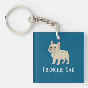 Porte-clefs Papa Frenchie