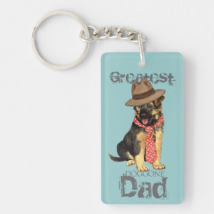 Porte-clefs Papa GSD
