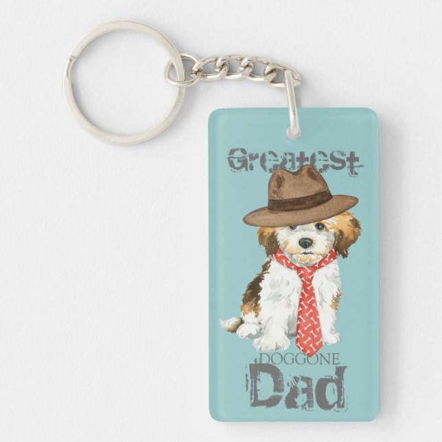 Porte-clefs Papa Havanais (Devant)