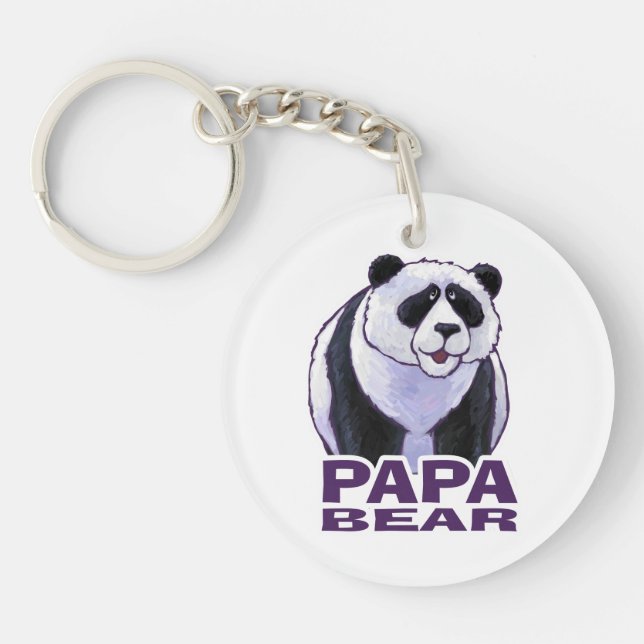 Porte-clefs Papa Panda Bear (Devant)