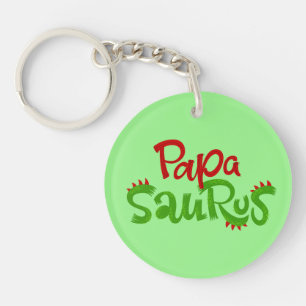 Porte-clefs Papa Saurus Graphic