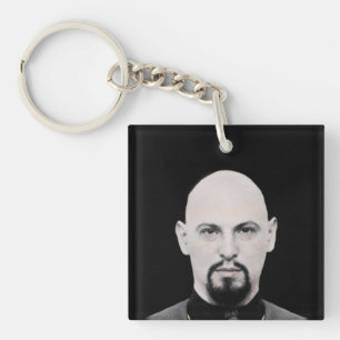 Porte-clefs Pape noir
