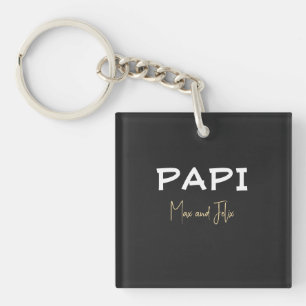Porte-clefs PAPI, noms d'enfants