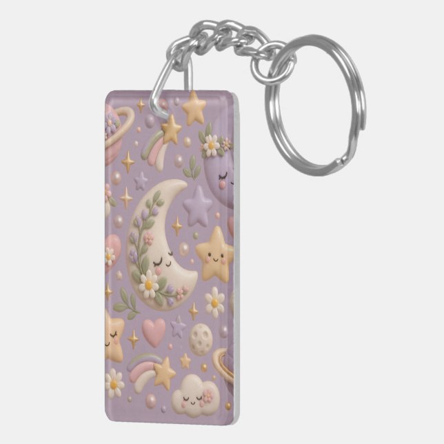 Porte-clefs Papier Cadeau (Dos droit)