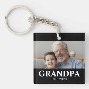 Porte-clefs Papiers de famille pour la fête des grands-parents
