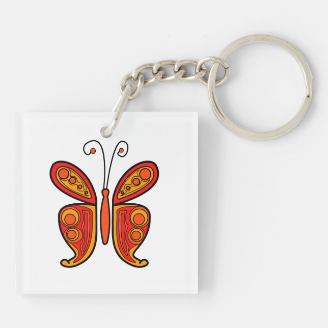 Porte-clefs Papillon (Dos)