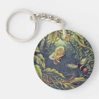 Papillon araignée abeille vintage jardin victorien