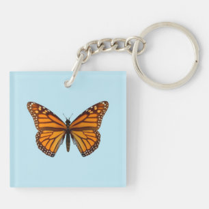 Porte-clefs Papillon Monarque