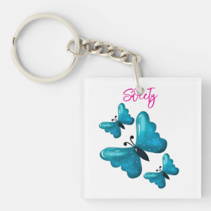 Porte-clefs Papillon personnalisé et sur mesure