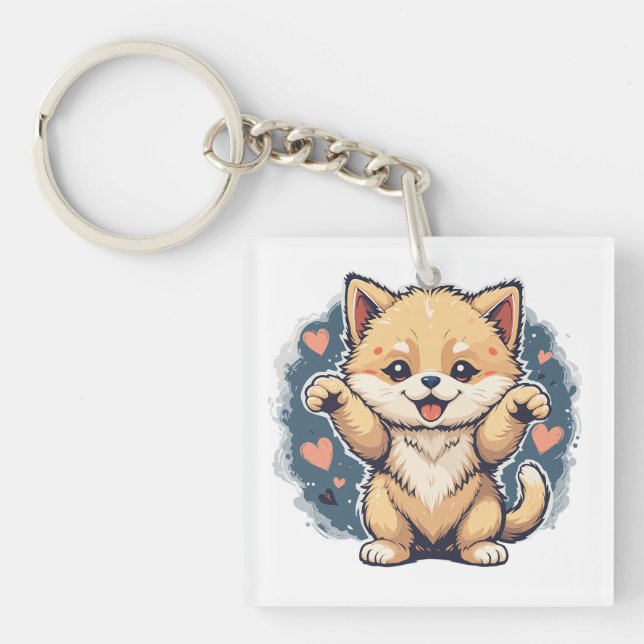 Porte-clefs Parade pour animaux de compagnie (Devant)