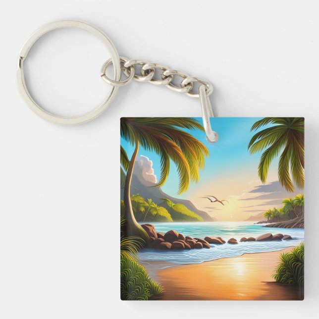 Porte-clefs Paradise Cove (Devant)