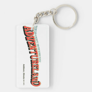 Porte-clefs Parc d'attractions d'Adventureland, Addison, IL