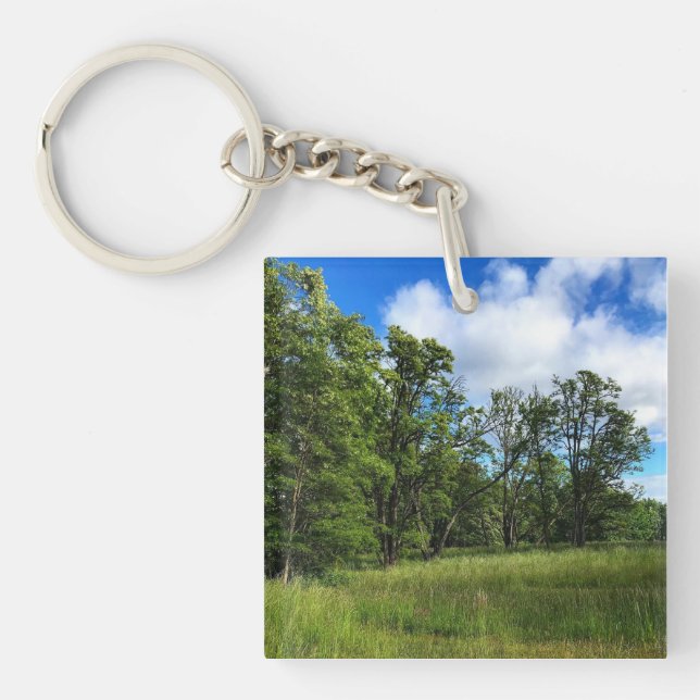Porte-clefs Parc d'état de Champoeg, Oregon Poster Magnet (Devant)
