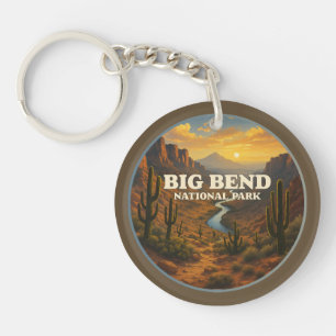 Porte-clefs Parc national Big Bend