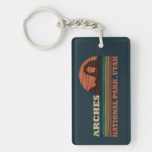 Porte-clefs Parc national de Arches vintage Moab Utah