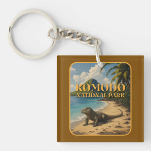 Porte-clefs Parc national de Komodo Indonésie