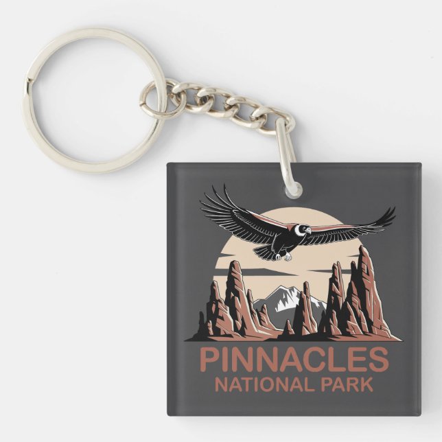 Porte-clefs Parc national de Pinnacles (Devant)