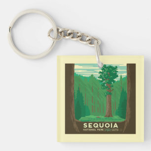 Porte-clefs Parc national de Sequoia
