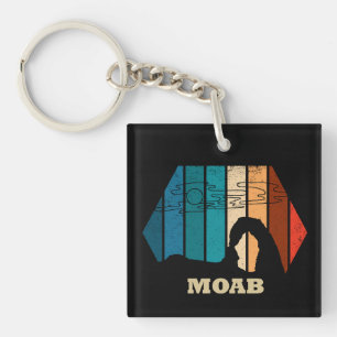 Porte-clefs Parc national des Arches vintages de Moab Utah