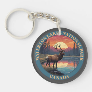 Porte-clefs Parc national du Canada Waterton Lakes