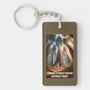 Porte-clefs Parcs nationaux du canyon de Sequoia & Kings