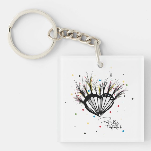 Porte-clefs Parfaitement imparfait (Devant)