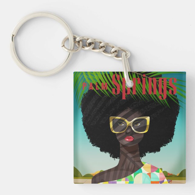 Porte-clefs Parfaitement Palm Springs (Devant)