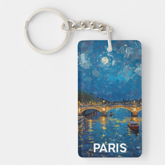 Porte-clefs Paris at Night (Devant)
